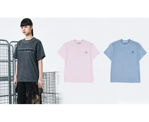 가성비최고 루나 워싱 피그먼트 티셔츠 2종 베스트상품