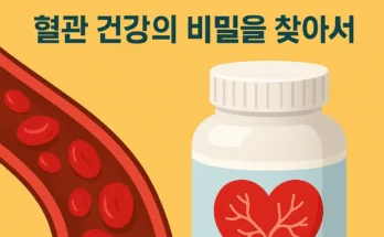 혈관 건강에 좋은 영양제 추천 베스트30