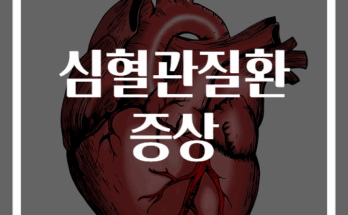 심혈관질환 주요 증상 완벽 가이드